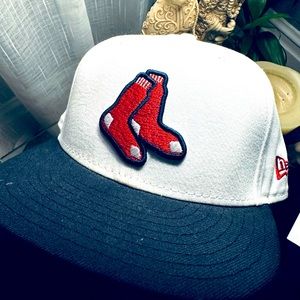 New era Red Sox retro fitted hat (size 7 3/4)